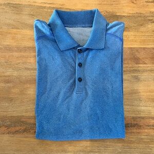 Lululemon Blue Polo.